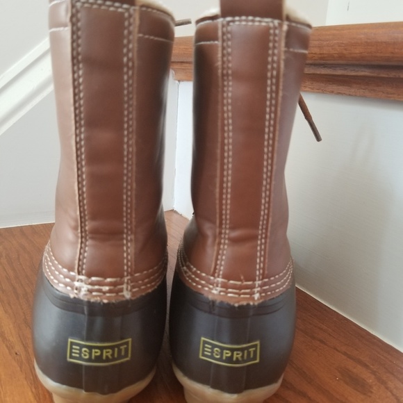 Esprit Duck Snow Rain Boots Size 2 - Picture 4 of 7
